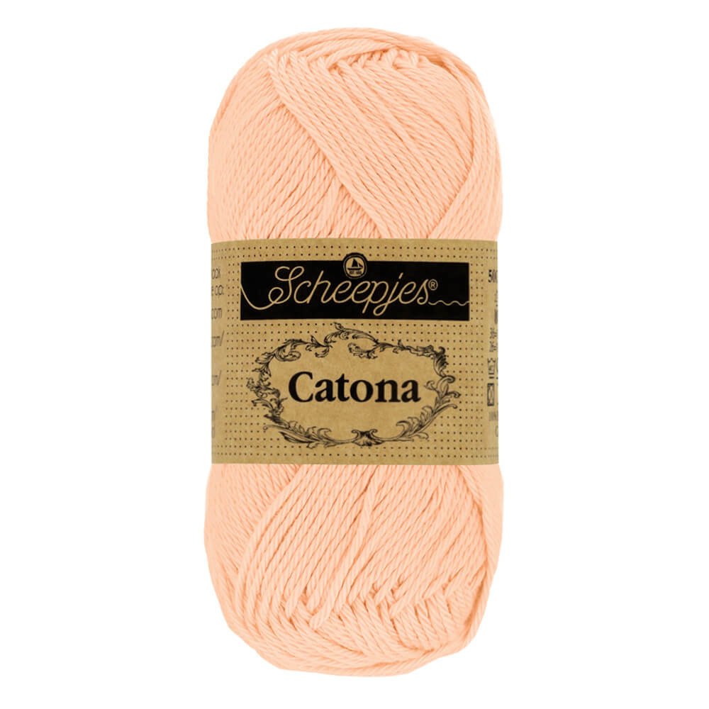 Scheepjes Catona 25g (selection of colous from 501 to 516) 523 Sweet Mandarin | Knitting yarn shop / dzijas veikals