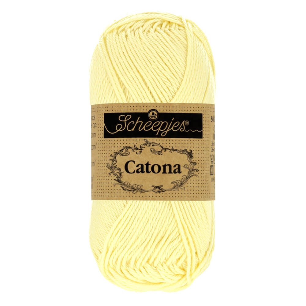 Scheepjes Catona 50g , colors from 074 to 399 101 Candle Light | Knitting yarn shop / dzijas veikals
