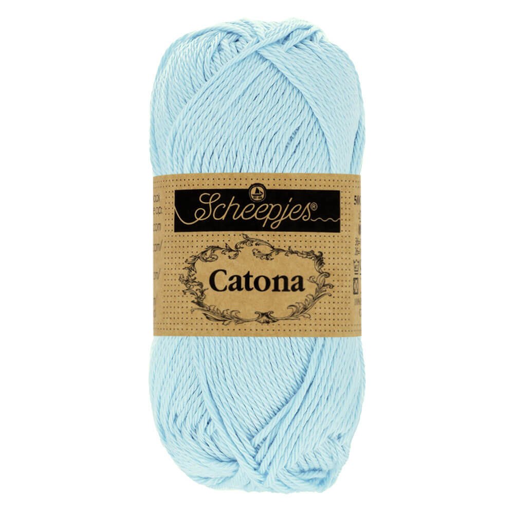 Scheepjes Catona 50g , colors from 074 to 399 173 Bluebell | Knitting yarn shop / dzijas veikals