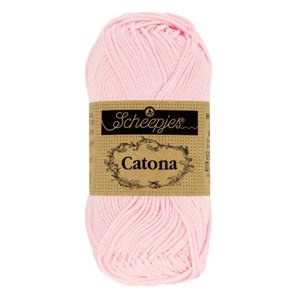 Scheepjes Catona 50g , colors from 074 to 399 238 Powder Pink | Knitting yarn shop / dzijas veikals