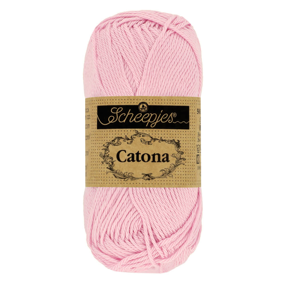 Scheepjes Catona 50g , colors from 074 to 399 246 Icy Pink | Knitting yarn shop / dzijas veikals