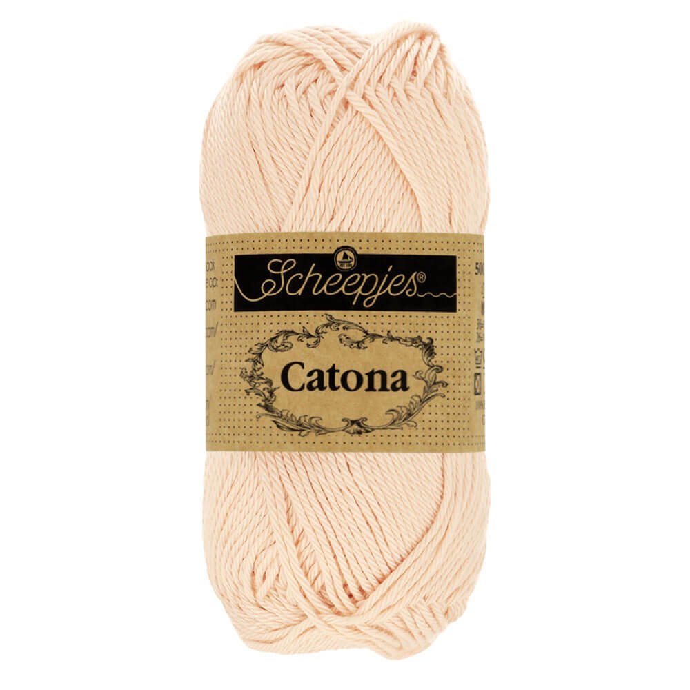 Scheepjes Catona 50g , colors from 074 to 399 255 Shell | Knitting yarn shop / dzijas veikals