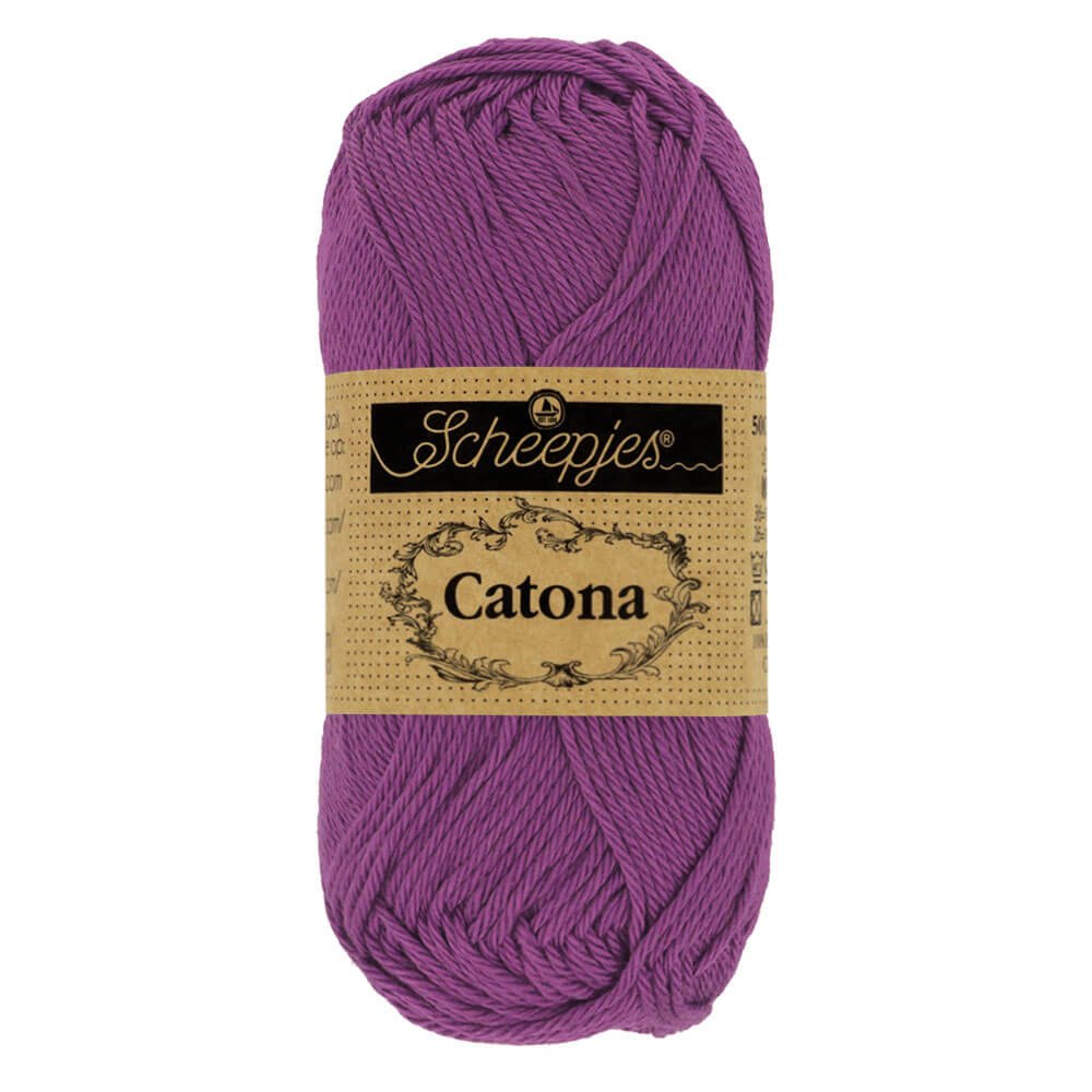 Scheepjes Catona 50g , colors from 074 to 399 282 Ultraviolet | Knitting yarn shop / dzijas veikals
