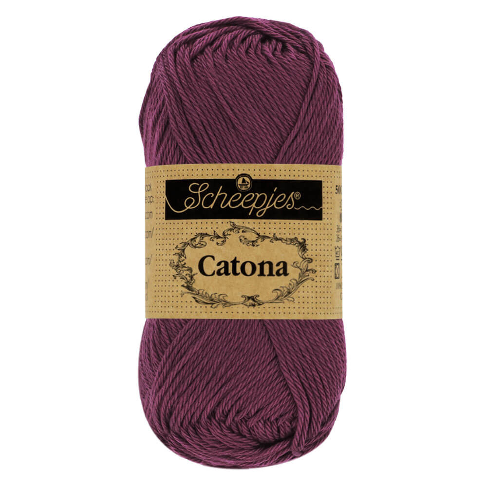Scheepjes Catona 50g , colors from 074 to 399 394 Shadow Purple | Knitting yarn shop / dzijas veikals