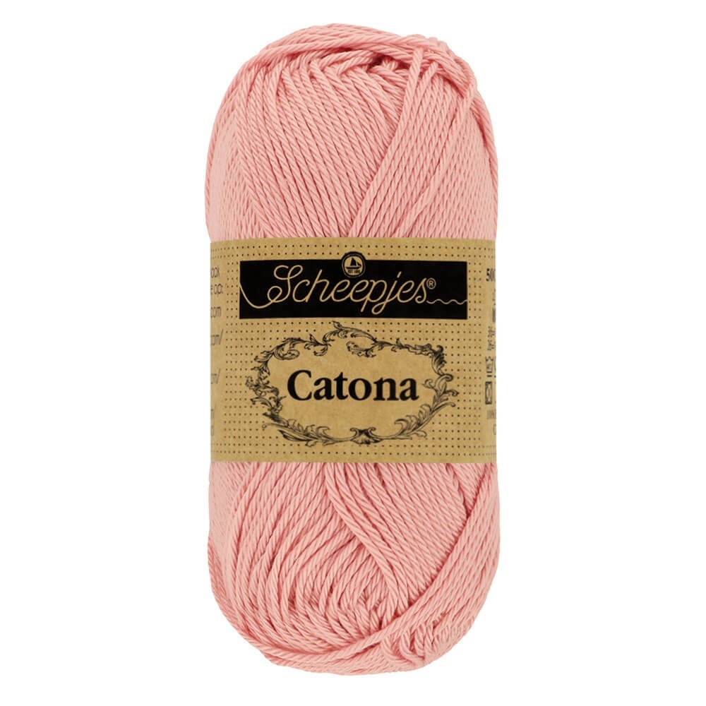 Scheepjes Catona 50g, colors from 400 to 604 408 Old Rose | Knitting yarn shop / dzijas veikals