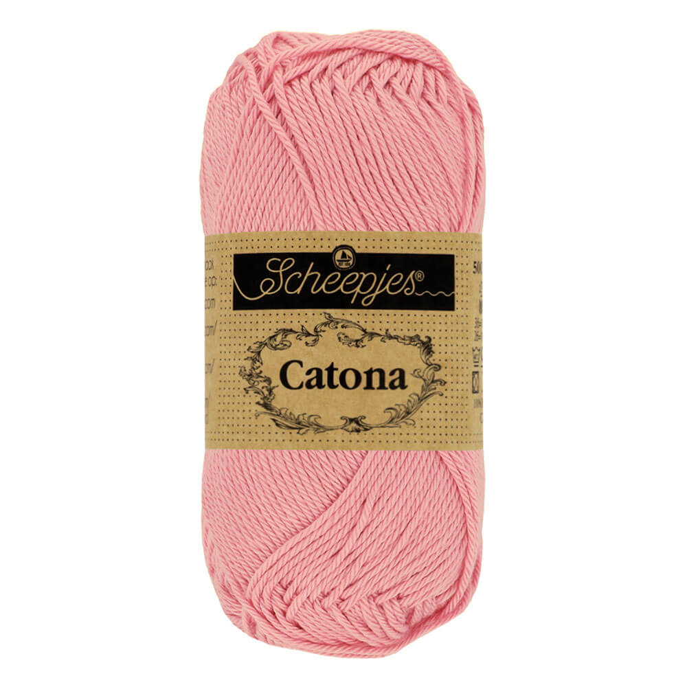 Scheepjes Catona 50g, colors from 400 to 604 518 Marshmallow | Knitting yarn shop / dzijas veikals