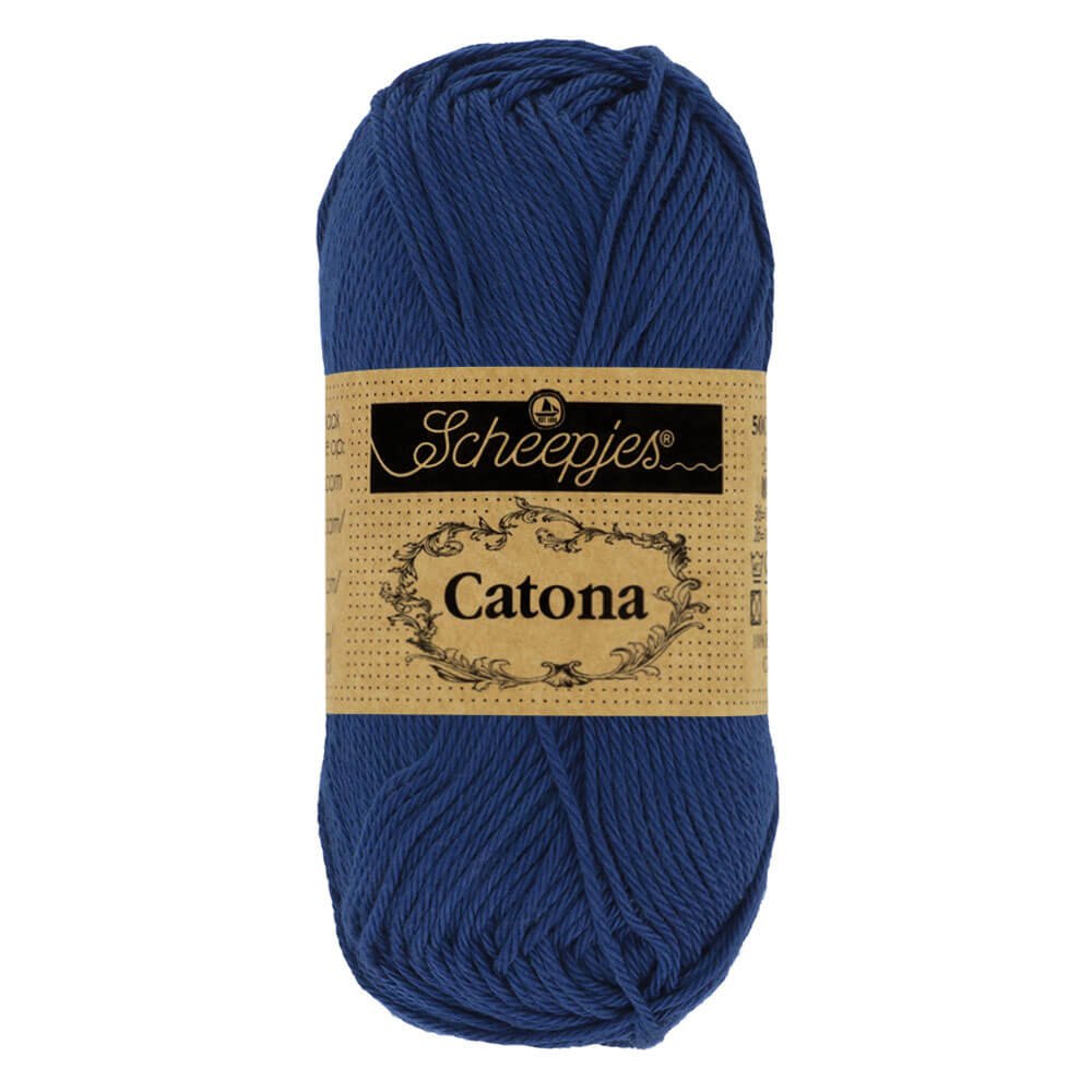 Scheepjes Catona 50g, colors from 400 to 604 527 Midnight | Knitting yarn shop / dzijas veikals