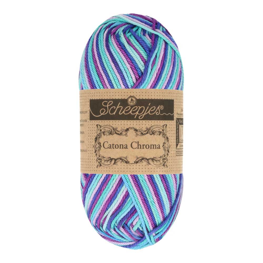 Scheepjes Catona Chroma 50g 024 Sweet Pea | Knitting yarn shop / dzijas veikals