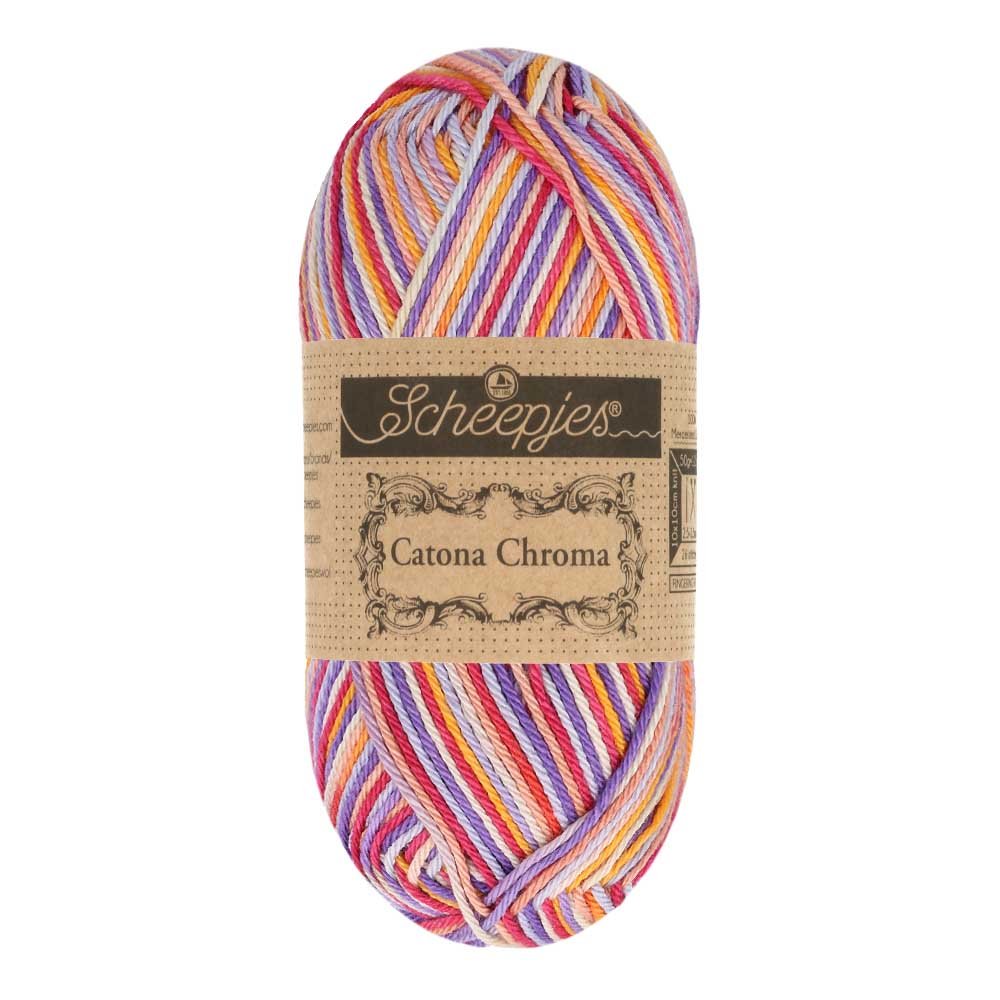 Scheepjes Catona Chroma 50g 025 Honeysuckle | Knitting yarn shop / dzijas veikals