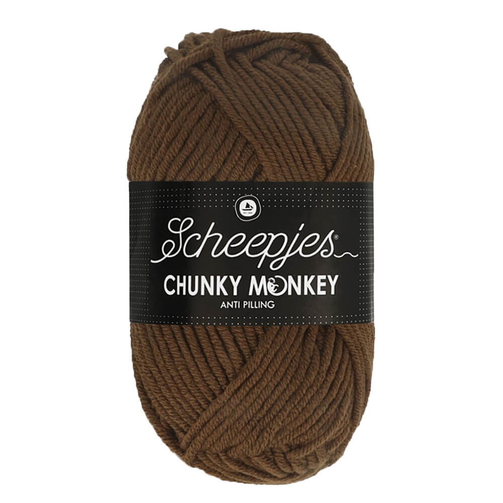 Scheepjes Chunky Monkey 100g 1054 Tawny | Knitting yarn shop / dzijas veikals