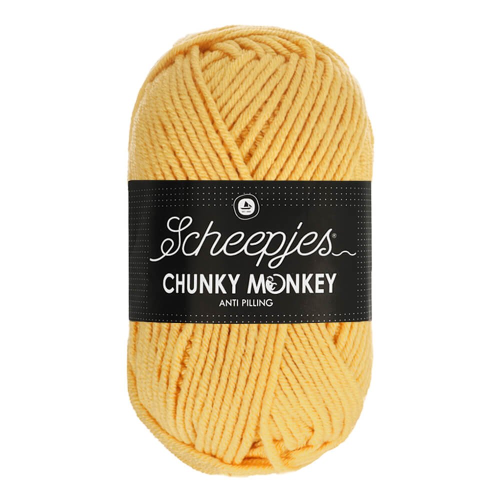 Scheepjes Chunky Monkey 100g 1081 Primrose | Knitting yarn shop / dzijas veikals