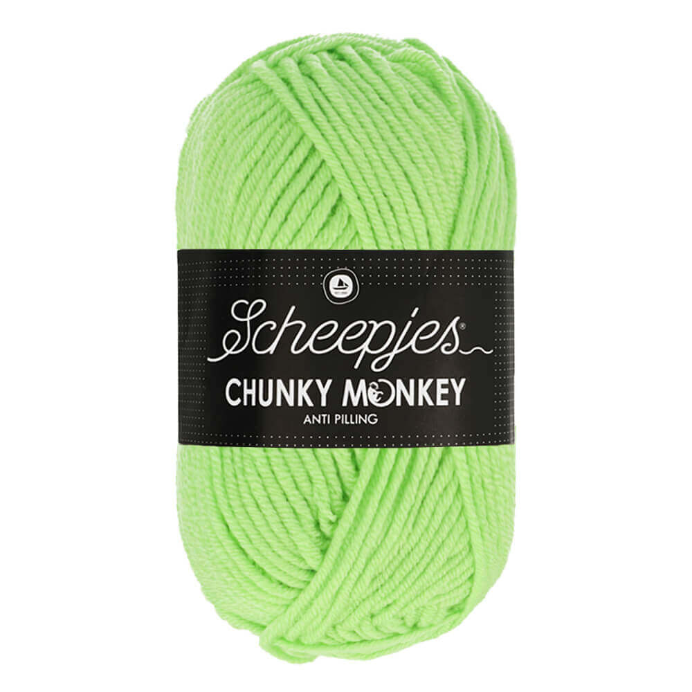 Scheepjes Chunky Monkey 100g 1316 Pistachio | Knitting yarn shop / dzijas veikals
