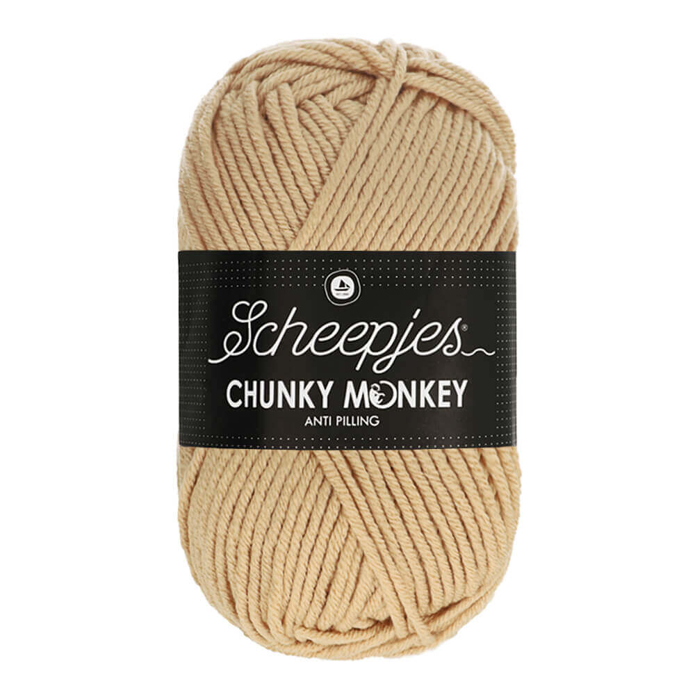 Scheepjes Chunky Monkey 100g 1710 Camel | Knitting yarn shop / dzijas veikals