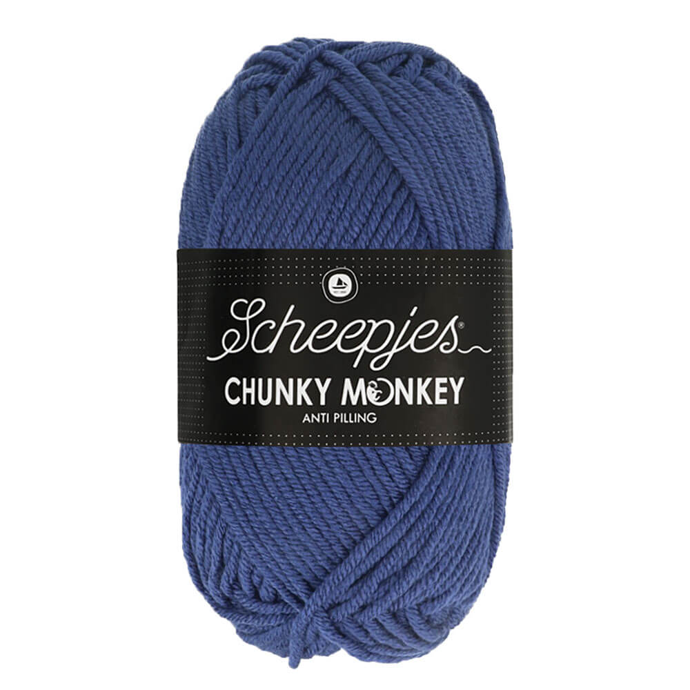 Scheepjes Chunky Monkey 100g 1825 Midnight | Knitting yarn shop / dzijas veikals
