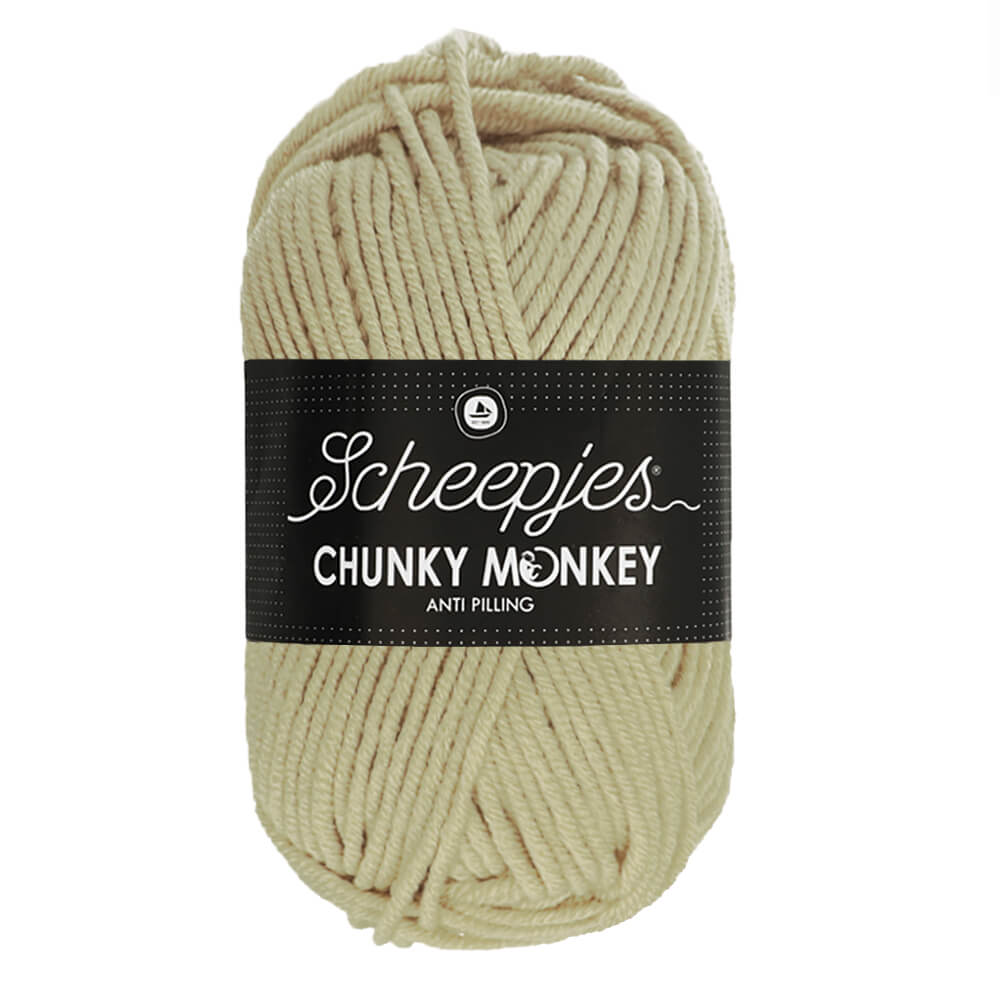 Scheepjes Chunky Monkey 100g 2010 Parchment | Knitting yarn shop / dzijas veikals