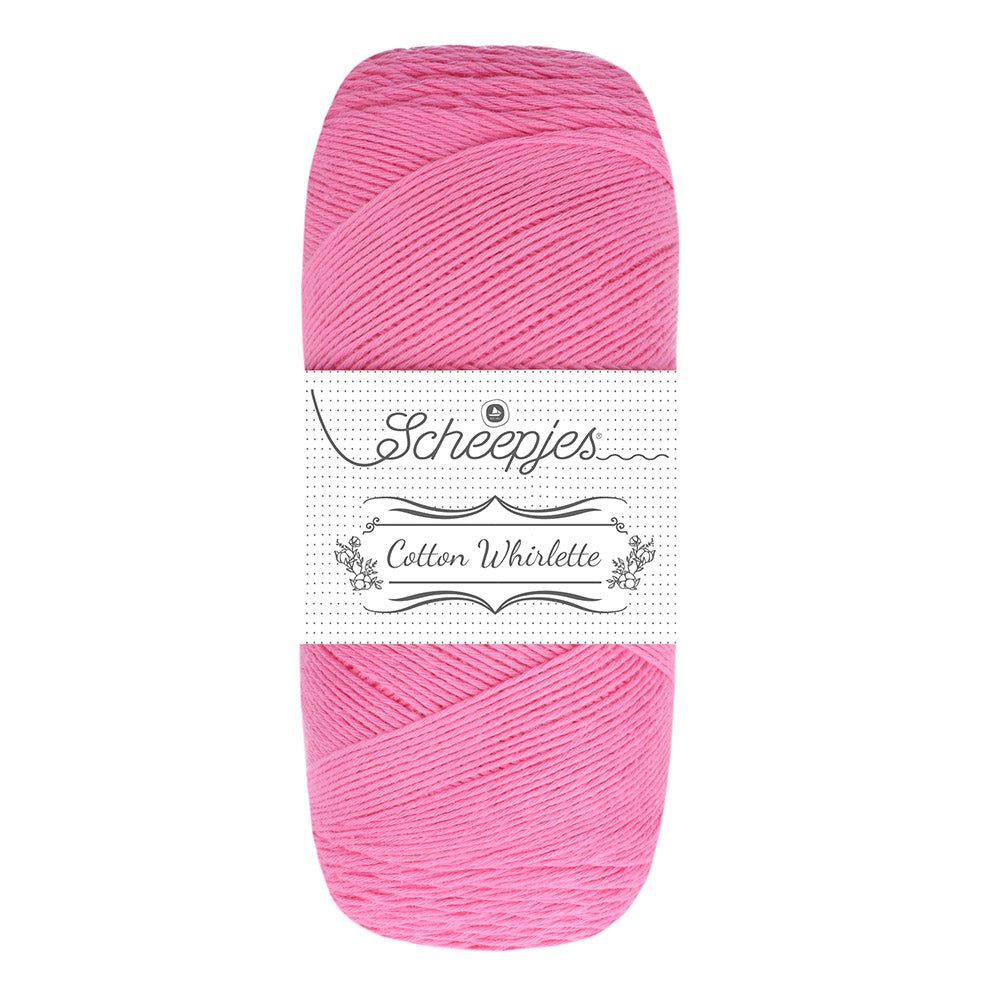 Scheepjes Cotton Whirl - 100% organic cotton yarn 803 Fondant | Knitting yarn shop / dzijas veikals