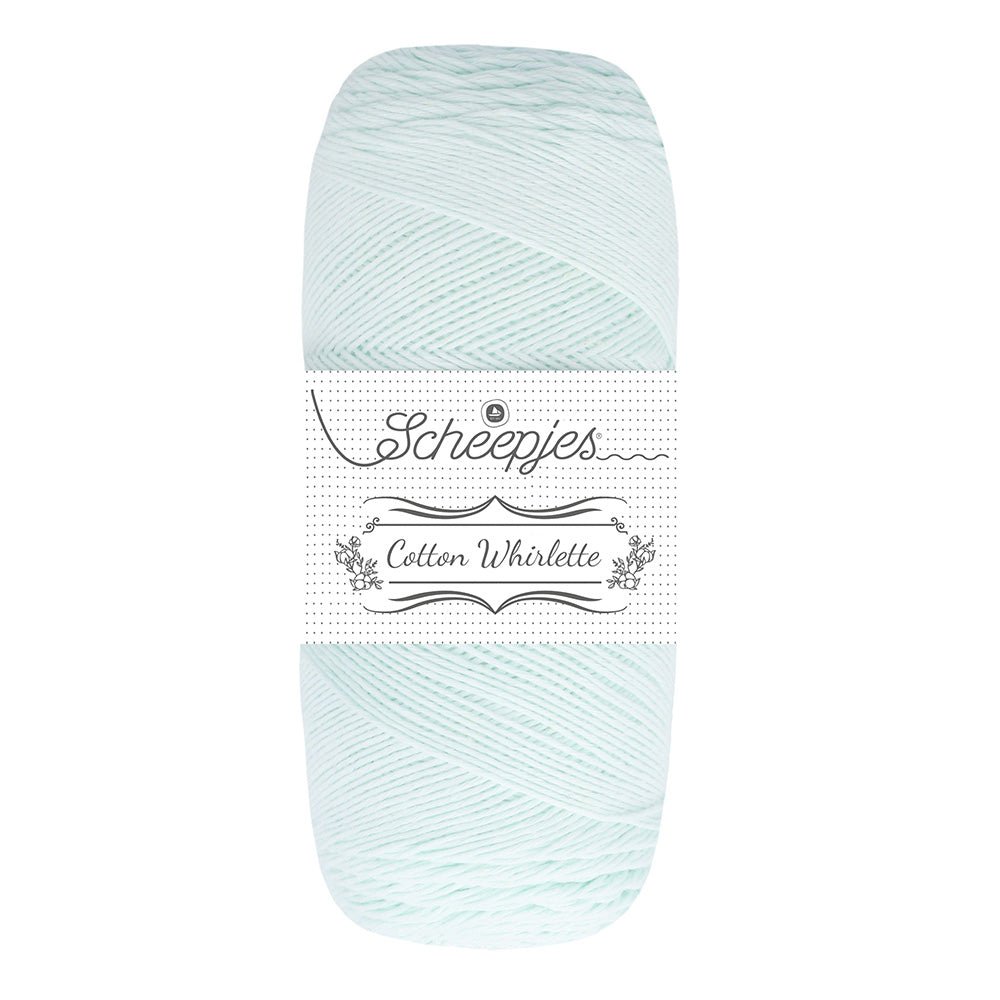 Scheepjes Cotton Whirl - 100% organic cotton yarn 807 Glaze | Knitting yarn shop / dzijas veikals