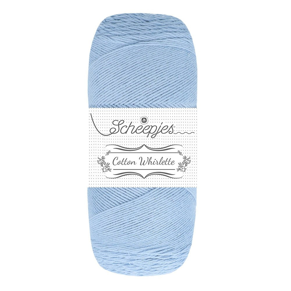 Scheepjes Cotton Whirl - 100% organic cotton yarn 811 Macaron | Knitting yarn shop / dzijas veikals