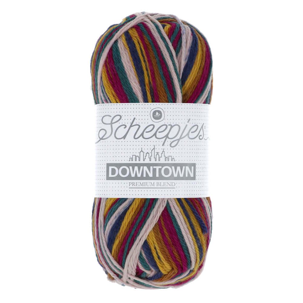 Scheepjes Downtown 50g 400 After Dark | Knitting yarn shop / dzijas veikals