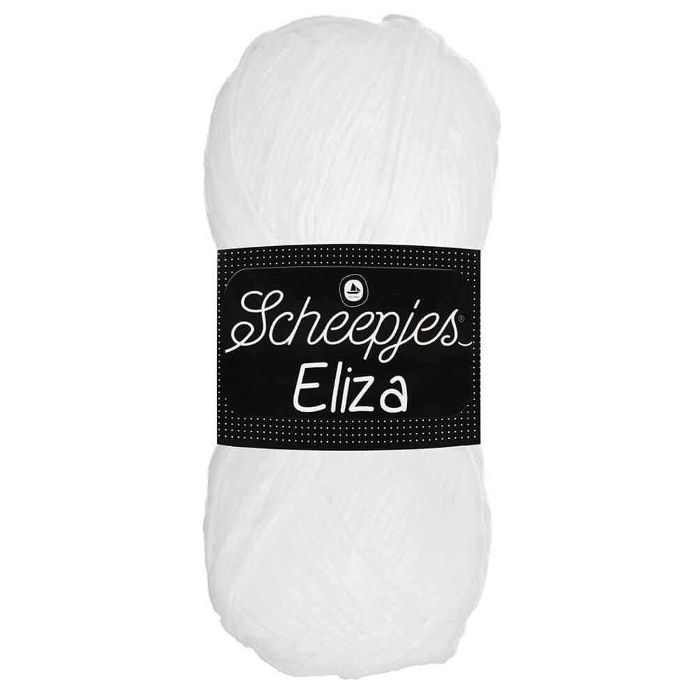 Scheepjes Eliza 5pcsx100g 218 Bobtail White | Knitting yarn shop / dzijas veikals