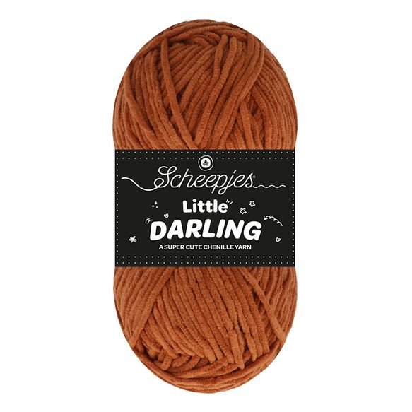 Scheepjes Little Darling - Chenille DK Polyester Yarn 412 Pony | Knitting yarn shop / dzijas veikals