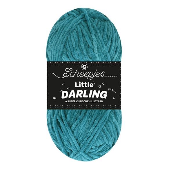 Scheepjes Little Darling - Chenille DK Polyester Yarn 414 Dragon | Knitting yarn shop / dzijas veikals