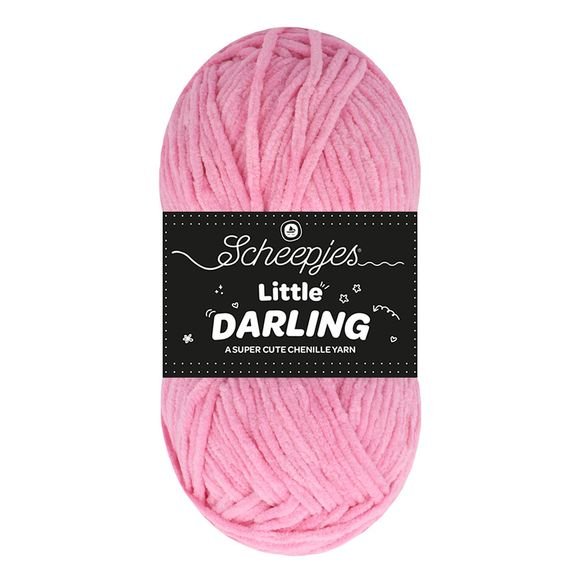 Scheepjes Little Darling - Chenille DK Polyester Yarn 416 Axolotl | Knitting yarn shop / dzijas veikals