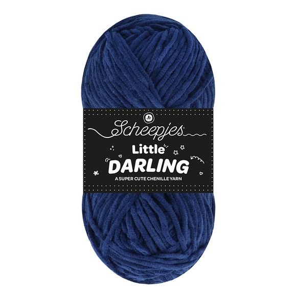 Scheepjes Little Darling - Chenille DK Polyester Yarn 426 Peacock | Knitting yarn shop / dzijas veikals