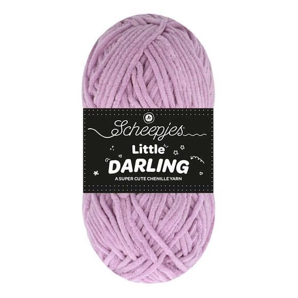 Scheepjes Little Darling - Chenille DK Polyester Yarn 430 Jellyfish | Knitting yarn shop / dzijas veikals