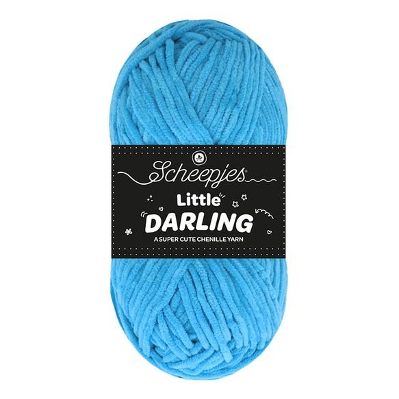 Scheepjes Little Darling - Chenille DK Polyester Yarn 431 Butterfly | Knitting yarn shop / dzijas veikals