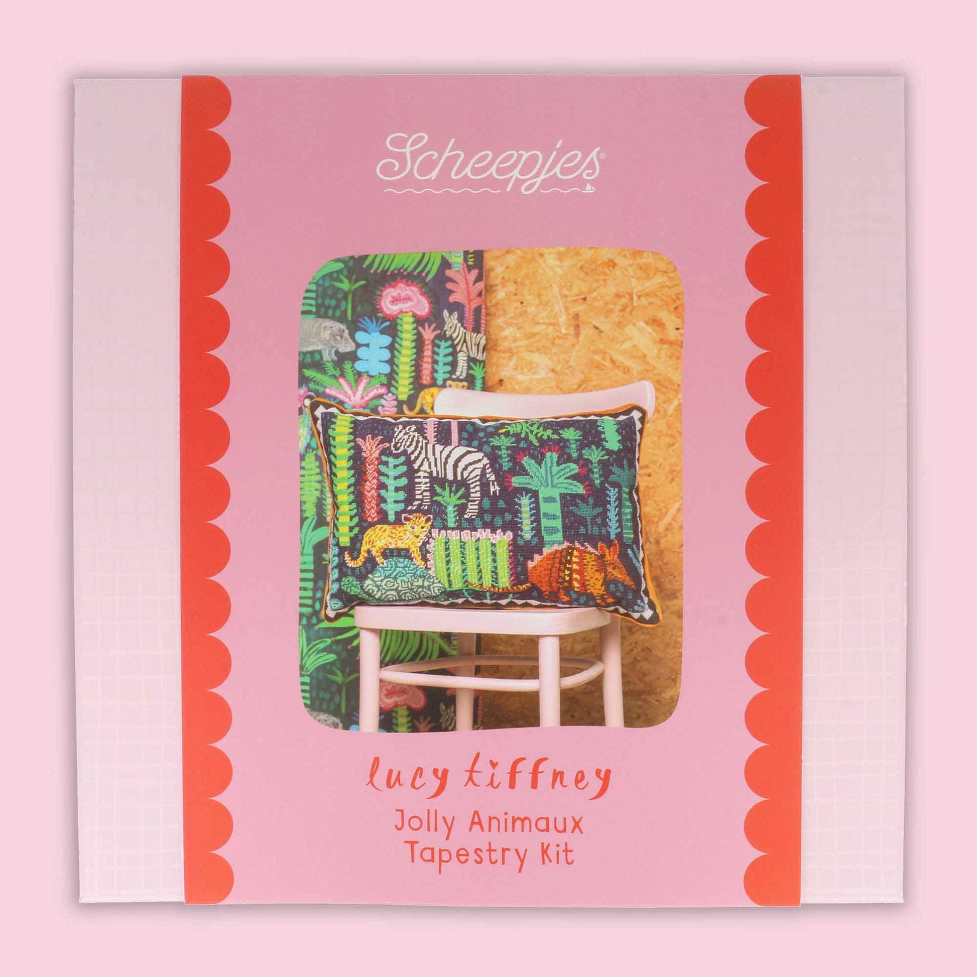 Scheepjes Lucy Tiffney Tapestry Kit 60x40cm, 8 variants Jolly A. | Knitting yarn shop / dzijas veikals