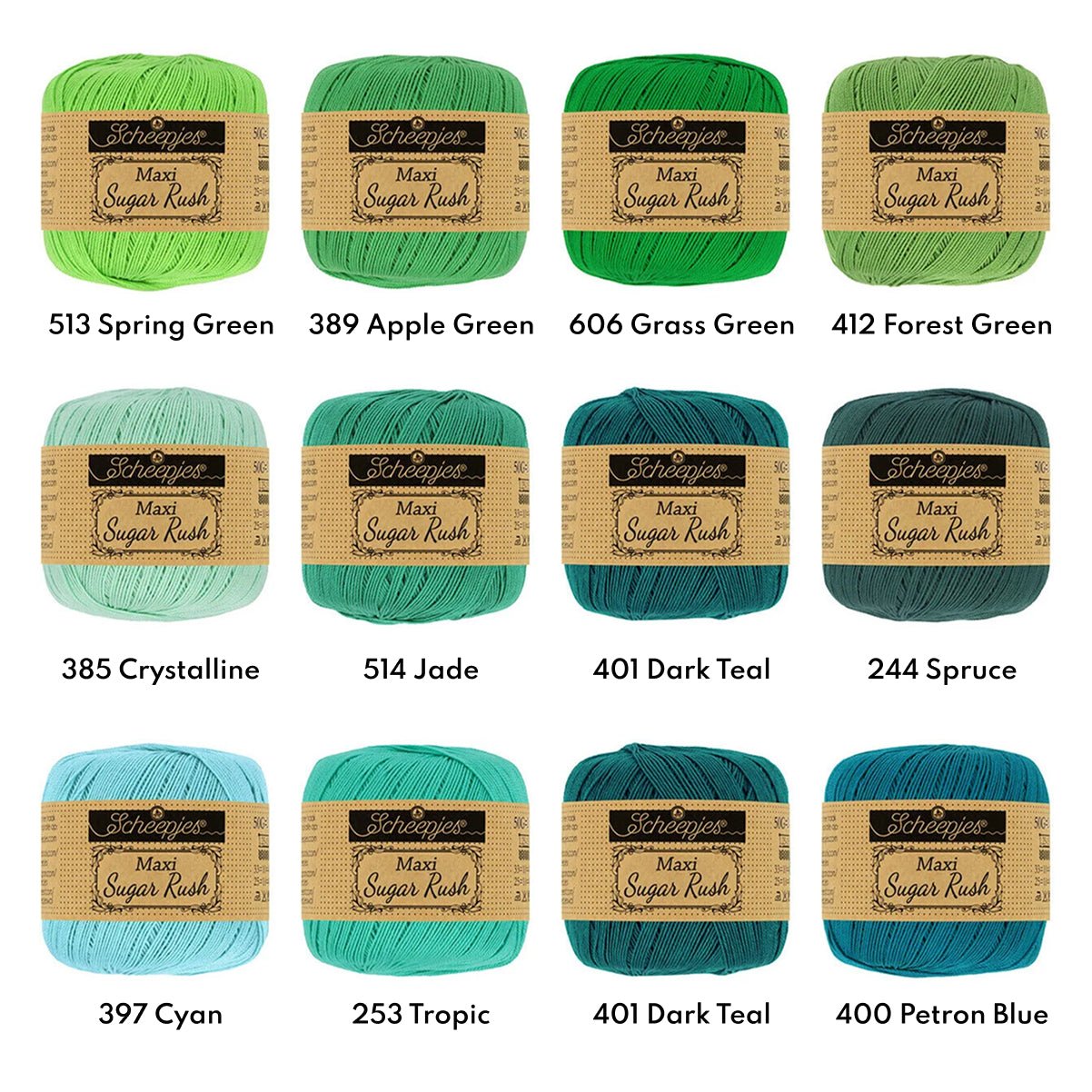 Scheepjes Maxi Sugar Rush 074 Mercury | Knitting yarn shop / dzijas veikals