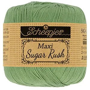 Scheepjes Maxi Sugar Rush 212 Sage Green | Knitting yarn shop / dzijas veikals
