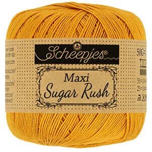 Scheepjes Maxi Sugar Rush 249 Saffron | Knitting yarn shop / dzijas veikals