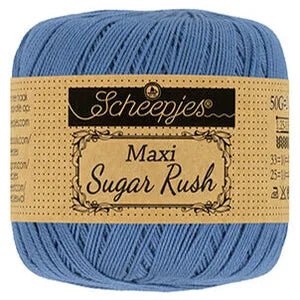 Scheepjes Maxi Sugar Rush 261 Capri Blue | Knitting yarn shop / dzijas veikals