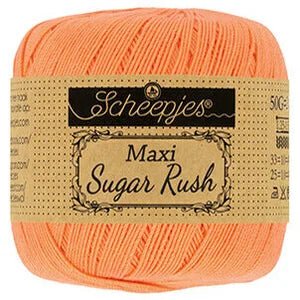 Scheepjes Maxi Sugar Rush 386 Peach | Knitting yarn shop / dzijas veikals