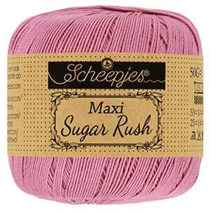 Scheepjes Maxi Sugar Rush 398 Colonial Rose | Knitting yarn shop / dzijas veikals