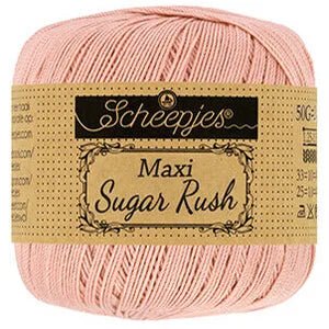 Scheepjes Maxi Sugar Rush 408 Old Rosa | Knitting yarn shop / dzijas veikals