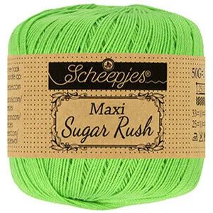 Scheepjes Maxi Sugar Rush 513 Spring Green | Knitting yarn shop / dzijas veikals
