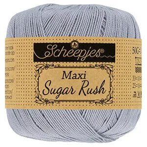 Scheepjes Maxi Sugar Rush 618 Silver | Knitting yarn shop / dzijas veikals