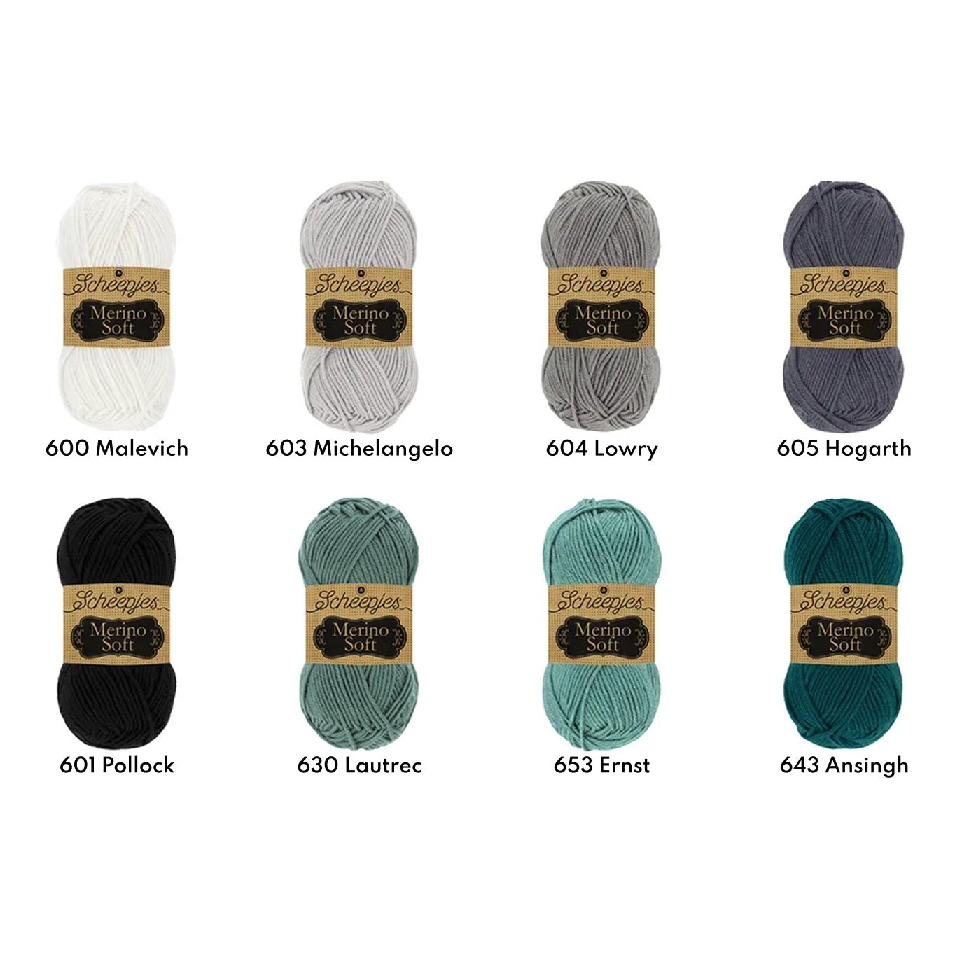 Scheepjes Merino Soft 600 Malevich | Knitting yarn shop / dzijas veikals