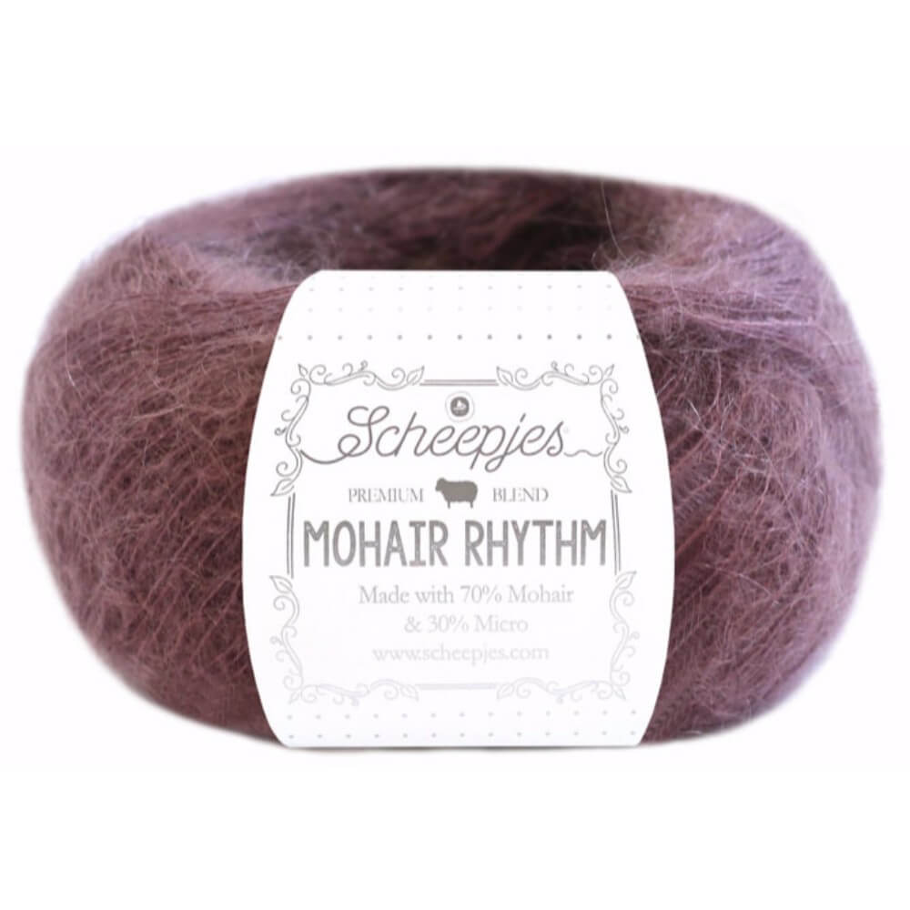 Scheepjes Mohair Rhythm 25g 671 Quickstep | Knitting yarn shop / dzijas veikals