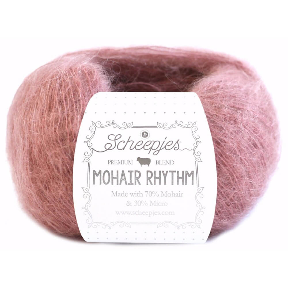 Scheepjes Mohair Rhythm 25g 673 Foxtrot | Knitting yarn shop / dzijas veikals