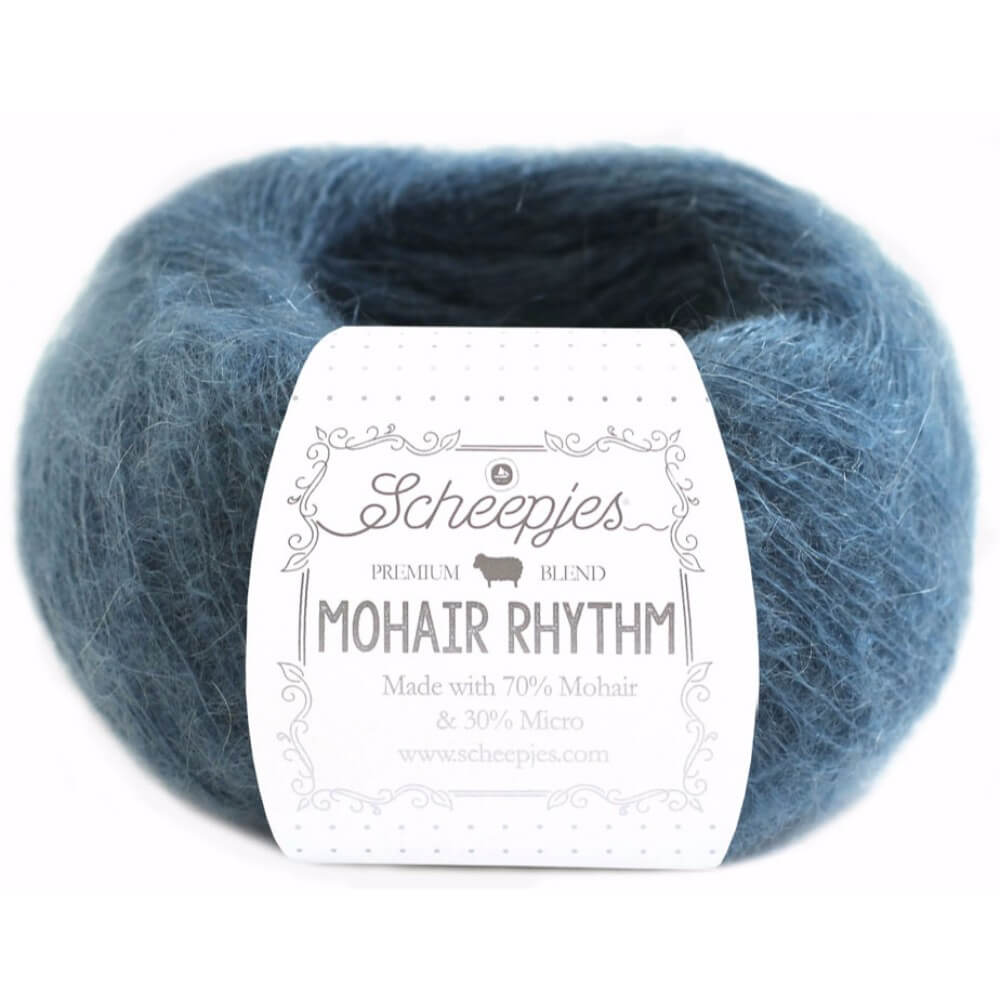 Scheepjes Mohair Rhythm 25g 676 Polka | Knitting yarn shop / dzijas veikals