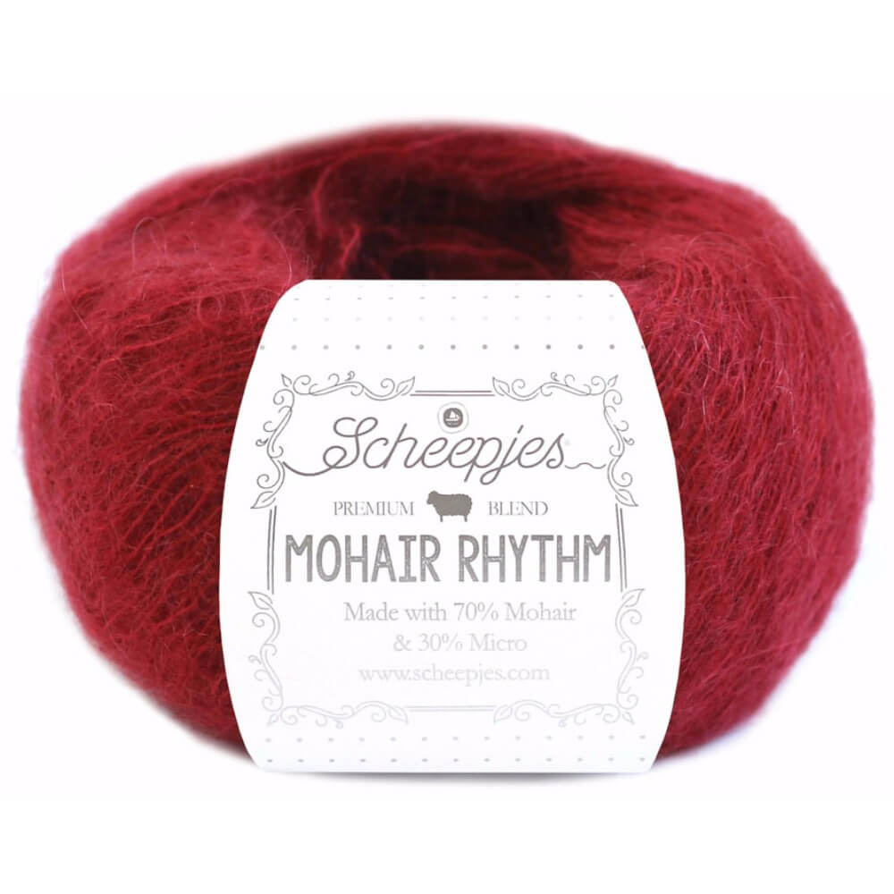Scheepjes Mohair Rhythm 25g 683 Tango | Knitting yarn shop / dzijas veikals