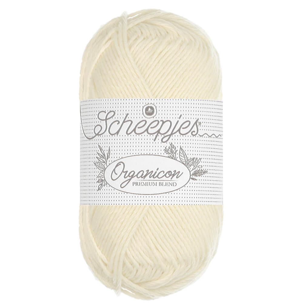 Scheepjes Organicon 50g 220 Broken Almond | Knitting yarn shop / dzijas veikals
