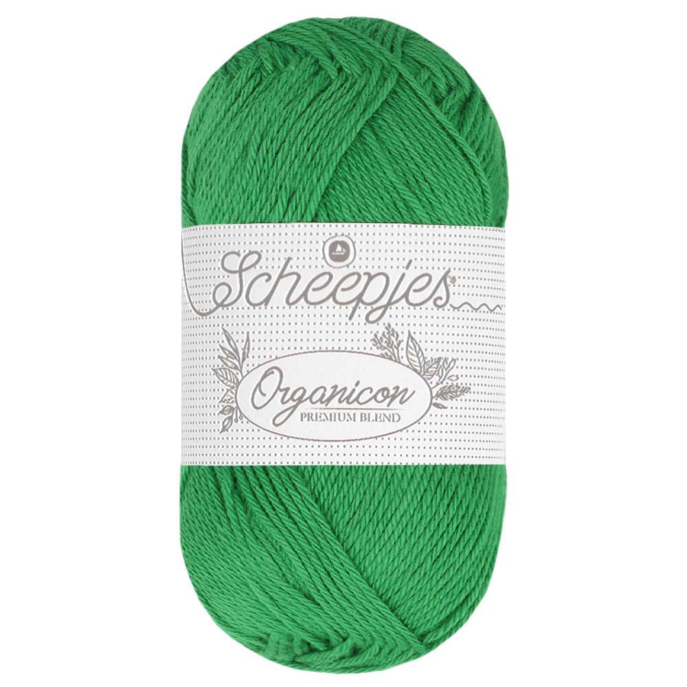 Scheepjes Organicon 50g 232 Curled Fern | Knitting yarn shop / dzijas veikals
