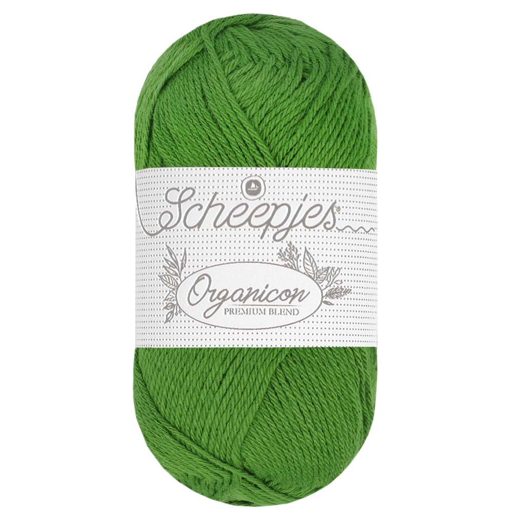 Scheepjes Organicon 50g 234 Cosy Moss | Knitting yarn shop / dzijas veikals