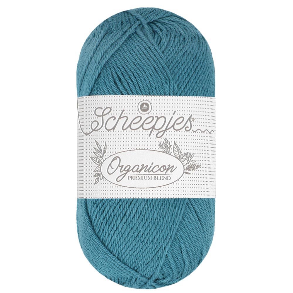 Scheepjes Organicon 50g 256 Deep Sleep | Knitting yarn shop / dzijas veikals