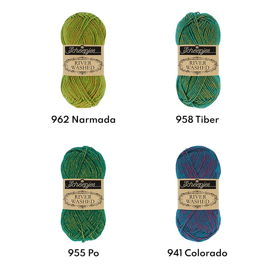 Scheepjes River Washed 50g 941 Colorado | Knitting yarn shop / dzijas veikals